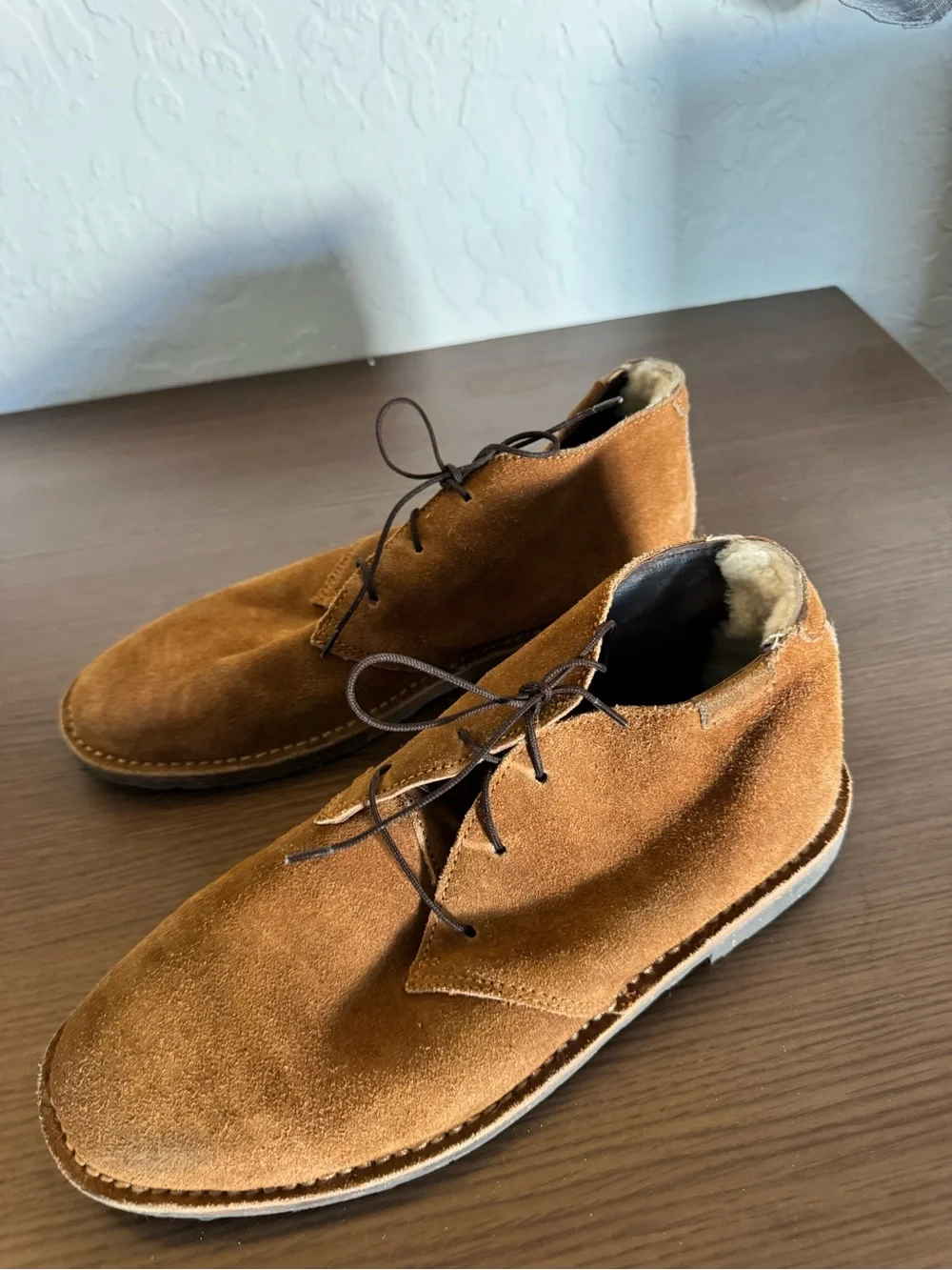 Emu Australia Men's Brown Suede Lace-Up Chukka Boots